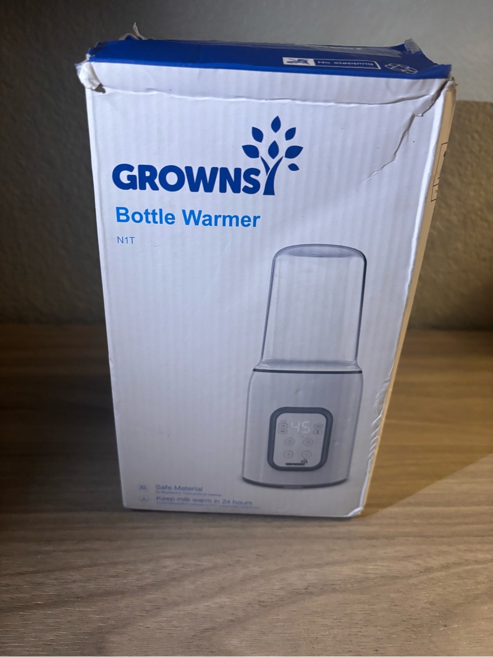 GROWNSY Bottle Warmer in White